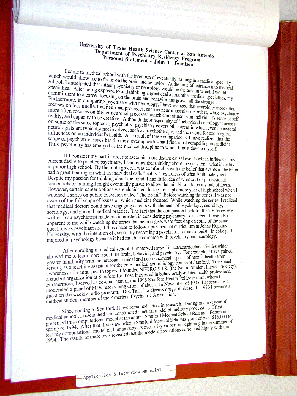 The Historical Basis for John Tennison